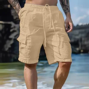 Versatile Casual Shorts Men Spring And Summer – Solid Color Comfort Shorts